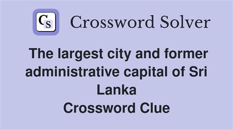 capital of sri lanka crossword clue|Capital of Sri Lanka Crossword Clue.